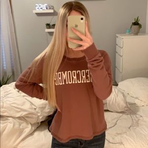 Abercrombie Mauve Crew Neck